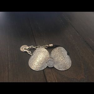 Silver Bohemian bracelet